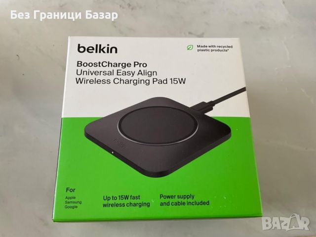 Ново Belkin 15W Бързо зарядно за iPhone Airpods телефон слушалки Apple, снимка 7 - Аксесоари за Apple - 45662615