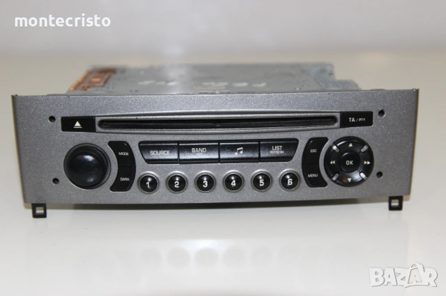 CD Radio Peugeot 308 T7 (2007-2013г.) 96650205XH / 96 650 205 XH / касетофон Пежо 308
