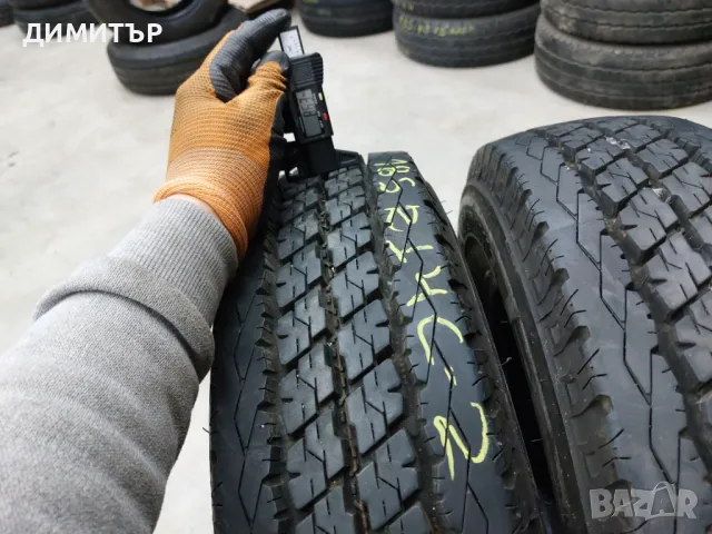 2бр.летни BRIDGESTONE 185/80/14C , снимка 3 - Гуми и джанти - 48956630