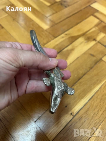 Нож за писма метален крокодил, снимка 7 - Колекции - 50602175