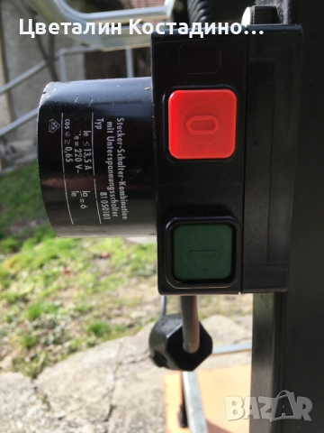 настолен циркуляр Bosch, със стойка Bosch, снимка 8 - Триони и циркуляри - 53801625