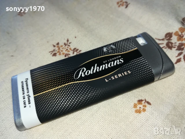 ROTHMANS-МЕТАЛНА НОВА ЗАПАЛКА 2805251328, снимка 4 - Колекции - 50457183