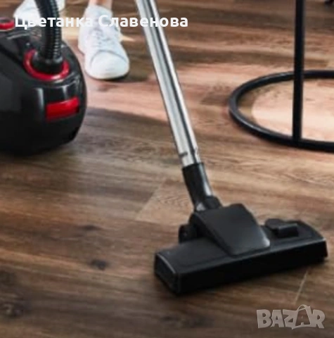 Прахосмукачка с торба Grundig, VCC 3850 A 2.1 800 W черно/червено, снимка 4 - Прахосмукачки - 53974128