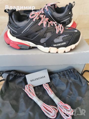 balenciaga track Мъжки Обувки 39 EUR+ Кутия, снимка 1 - Маратонки - 46521828