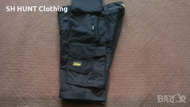 Snickers Work Stretch Shorts размер S работни къси панталони с от части еластична материя W4-684, снимка 6 - Панталони - 52803456
