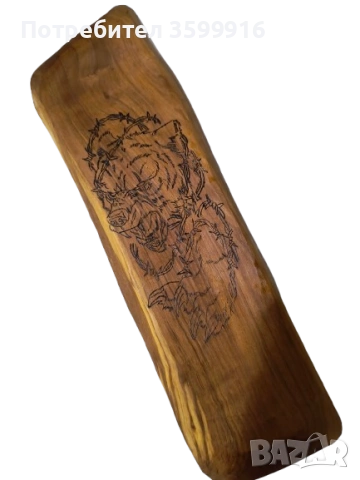 Плата за рязане и поднасяне, ръчно пирографирани , снимка 3 - Други - 53716329