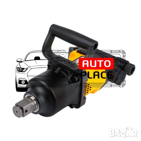 Пневматичен ударен гайковерт с къс шпиндел 1″ 2000 Nm JCB, снимка 8 - Други инструменти - 54049099