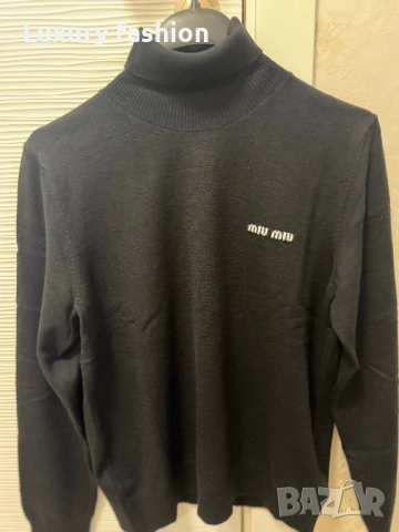 Дамско поло Miu Miu, снимка 7 - Блузи с дълъг ръкав и пуловери - 52463998