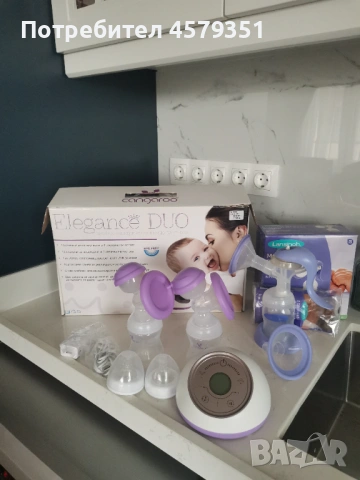 Двойна електрическа помпа за кърма, снимка 2 - Помпи за кърма - 54041090