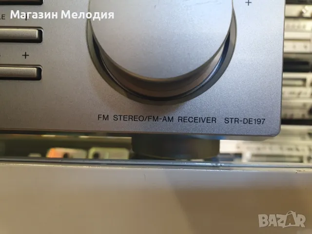 Ресийвър Sony STR-DE197 Две по 100 вата на 8 ома.  В перфектно техническо и много добро визуално със, снимка 6 - Ресийвъри, усилватели, смесителни пултове - 46992461