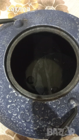 Чугунен емайлиран чайник , снимка 5 - Сервизи - 53790982