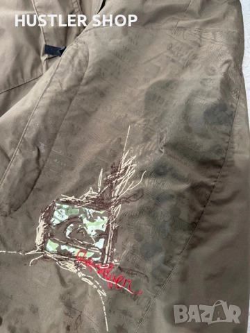 Мъжко водо и ветро устойчиво яке QUICKSILVER. Размер М, снимка 4 - Якета - 54155758