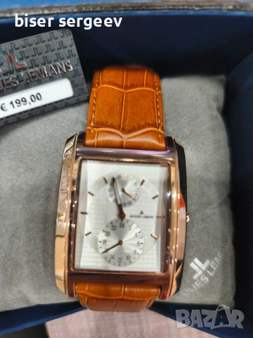 Мъжки часовник Jacoues Lemans