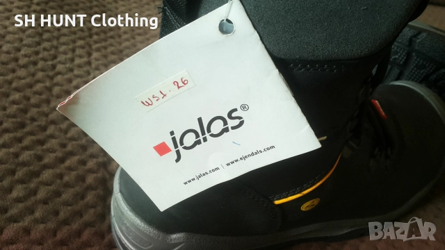 JALAS 1878 S3 Leather Work Safetu Shoes размер EUR 43 работни обувки с бомбе естествена кожа WS1-26, снимка 8 - Мъжки боти - 52067790