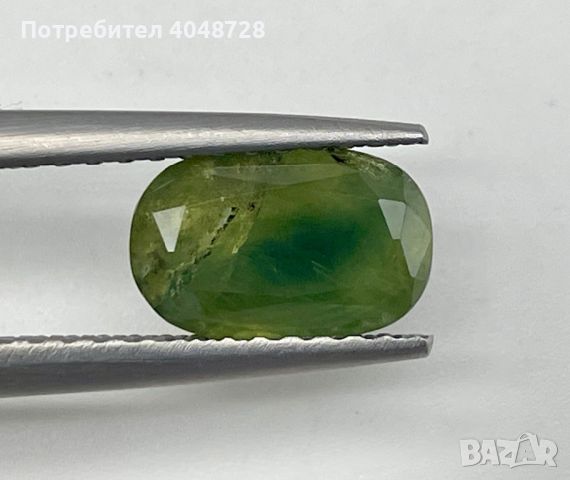 Естествен зелен сапфир 3.62ct. - Мадагаскар, снимка 1 - Други - 45602400