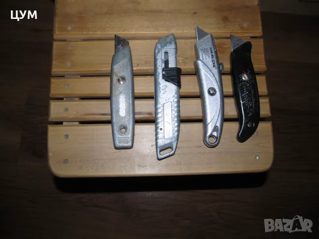 метален макетен нож - 4 броя, снимка 1