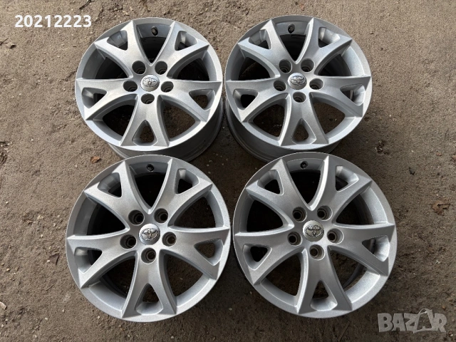 4 броя алуминиеви джанти за Toyota Corolla,Corolla Verso,Verso,Auris 16