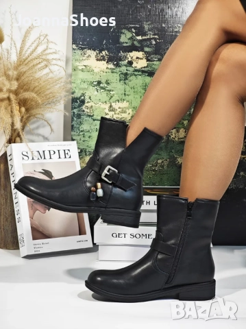 Дамски боти код 5912, снимка 4 - Дамски ежедневни обувки - 51819836