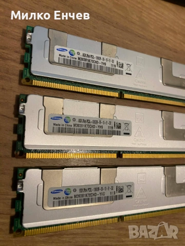 3x8GB PC3L ECC, снимка 2 - RAM памет - 53454747