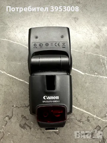 Светкавица Canon Speedlite 430EX II, снимка 3 - Светкавици, студийно осветление - 47468365