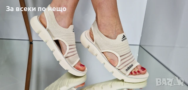 Adidas Дамски Ежедневни Сандали Адидас - Налични Различни Цветове И Модели Код P696, снимка 18 - Сандали - 50580448