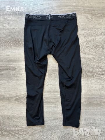 Мъжки спортен клин Nike Pro Dri-Fit 3/4 leggings, Размер М, снимка 8 - Други - 45196019