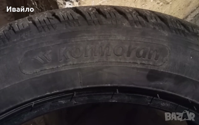 Продавам 1 брой зимна гума 205.55.16 дот 2019 Kormoran , снимка 4 - Гуми и джанти - 53626748