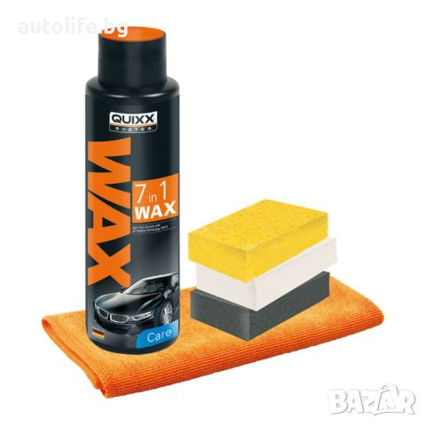 Quixx-Wax 7 в 1 Комплект за почистване и полиране 500мл., снимка 2 - Аксесоари и консумативи - 45744975