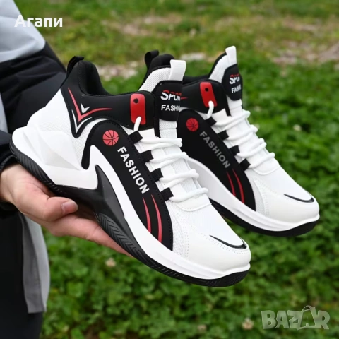 Високи мъжки кецове No 41 внос от чужбина нови, снимка 3 - Маратонки - 54089012