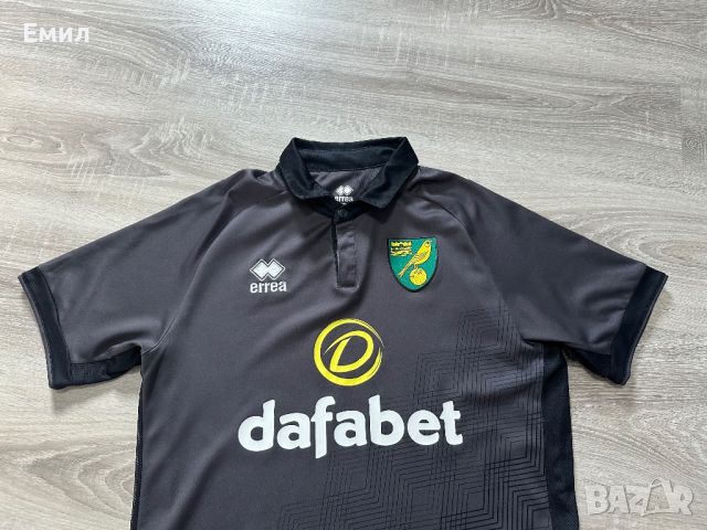 Оригинална тениска Errea x Norwich City Third kit Jersey 2019/20 Размер М, снимка 2 - Футбол - 46190659