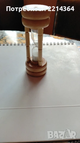 Малък пясъчен Часовник, снимка 4 - Декорация за дома - 53876055