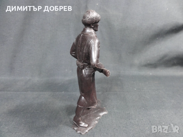 СТАРА РЕТРО СОЦ СССР ПЛАСТМАСОВА ФИГУРКА РУСКИ ВОЙНИК ВСВ, снимка 4 - Колекции - 52712111