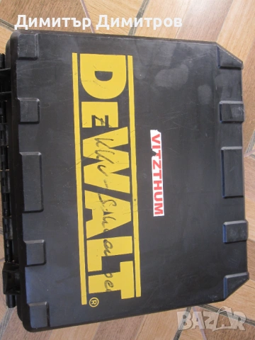 Продавам винтоверт DEWALT DC 756 с батерии Li-ion 2.5 Ah, снимка 13 - Винтоверти - 53114679