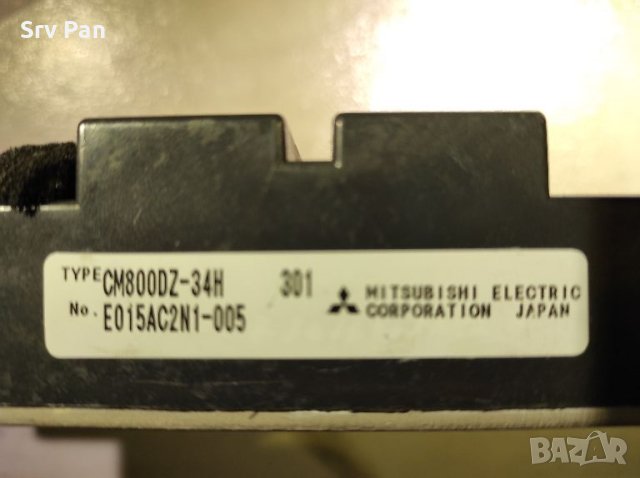 CM800DZ-34H IGBT Module Mitsubishi , снимка 2 - Друга електроника - 46636196