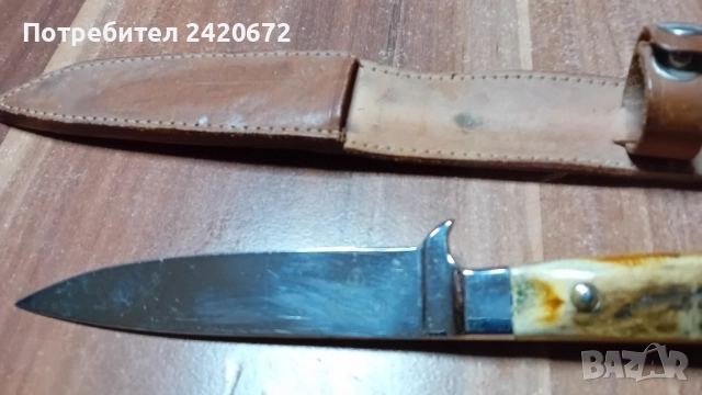 стар кован нож, снимка 4 - Ножове - 52225674