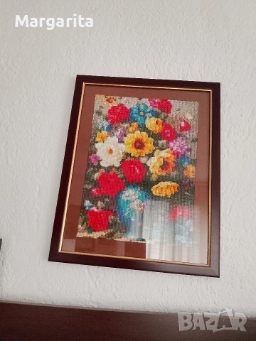 Диамантен гоблен Цветя 