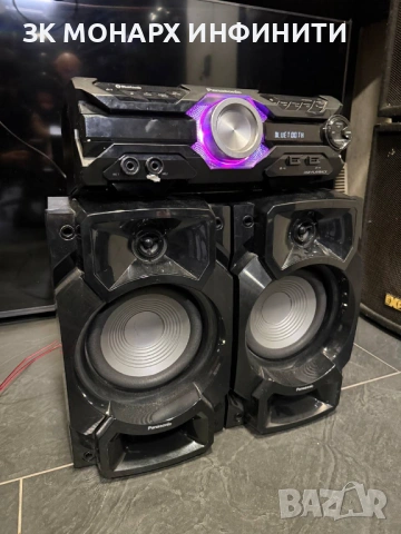 Аудио система PANASONICSC-AKX520E-K/пълен комплект, снимка 2 - Аудиосистеми - 53728232