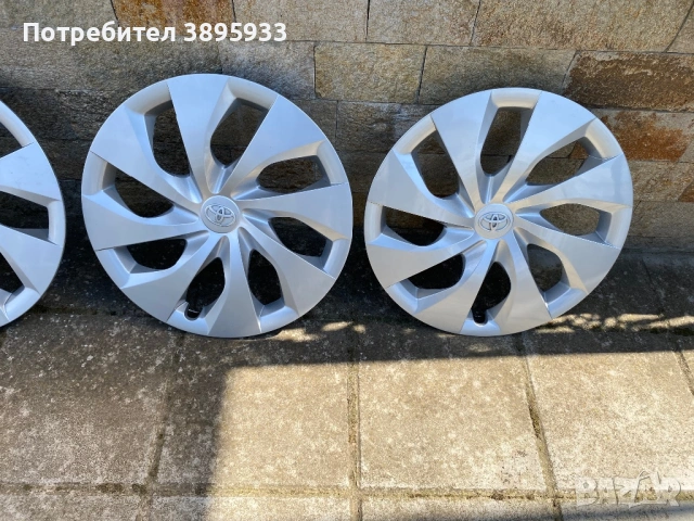 Оригинални тасове на TOYOTA 16”, снимка 3 - Аксесоари и консумативи - 54240044