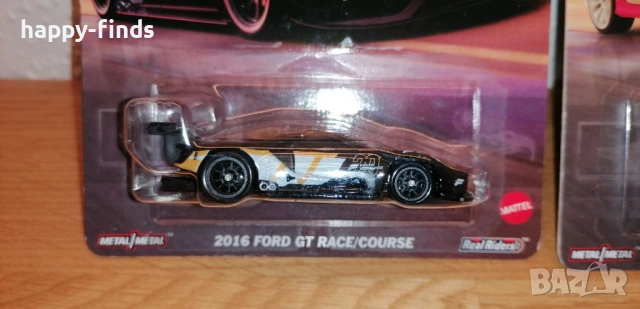 Hot Wheels Premium Pop Culture Forza `17 Audi RS 6 Avant, 2016 Ford GT Race/ Course, снимка 3 - Колекции - 53270608
