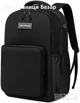 Нова Бизнес раница 15.6 инча водоустойчива за работа и пътуване с USB и много джобове
