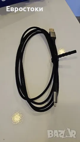 INIU USB тип А към тип USB C кабел, 3,1 A кабел от цинкова сплав с найлоново плетено покритие, снимка 7 - Селфи стикове, аксесоари - 49323493