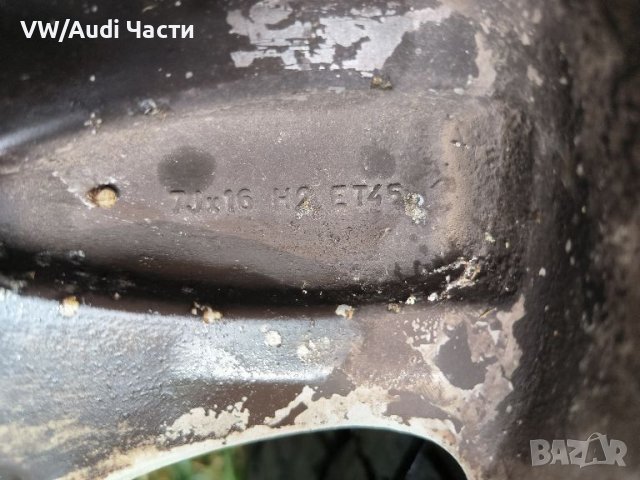 Оригинални джанти за Ауди 5х112 16 цола VW Audi 8D0601025C / 7Jx16 ET45, снимка 5 - Гуми и джанти - 45763193