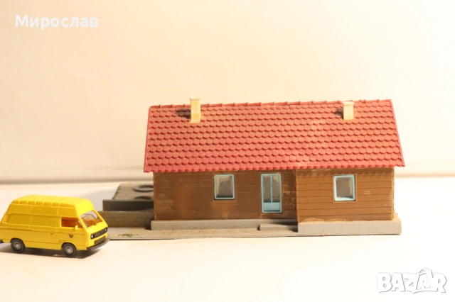 FALLER? KIBRI? VOLLMER? H0 1/87 СГРАДА КЪЩА ВАГОН ВЛАК ЖП, снимка 4 - Колекции - 53742906