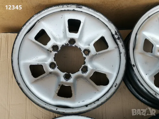 15’’6x139,7 originalni za Toyota Hiace/Hilux 15”6х139,7 за тойота-№643, снимка 4 - Гуми и джанти - 49867051