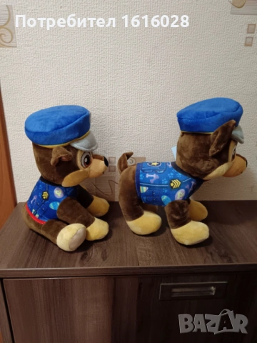 Плюшени играчки на Пес Патрул. Чейс,Маршал и Скай., снимка 15 - Плюшени играчки - 49970738