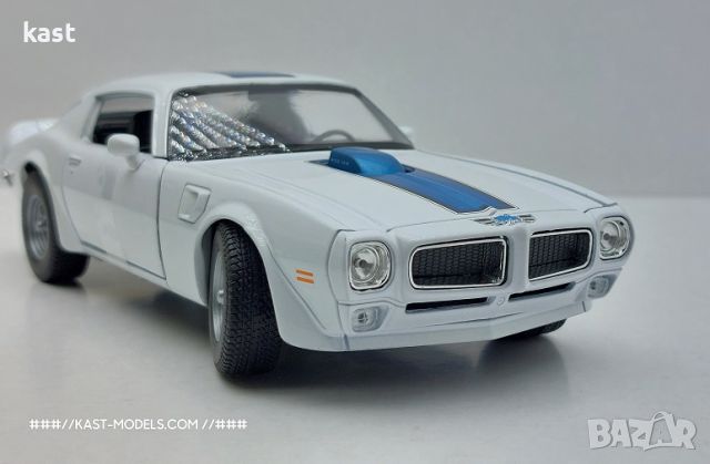 KAST-Models Умален модел на Pontiac Firebird Trans AM 1972 Welly 1/24, снимка 6 - Колекции - 46270976