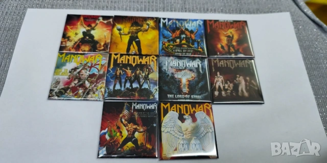 MANOWAR Albums Frigo Collection, снимка 2 - Китари - 54045451