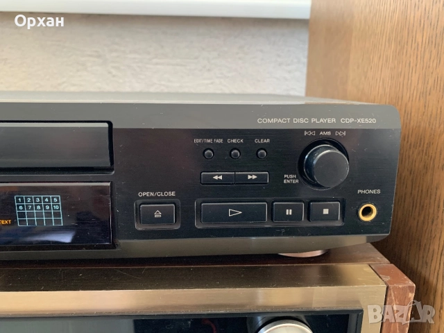 Sony CDP-XE520, снимка 2 - Аудиосистеми - 52401674