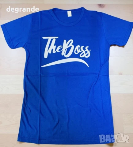 Мъжки тениски The Boss Налични размери M L XL XXL  , снимка 3 - Тениски - 51150023
