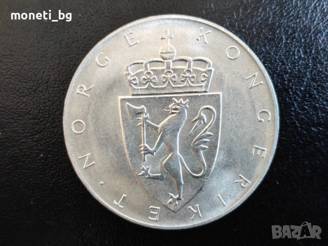 СРЕБРО Норвегия 10 крони 1964